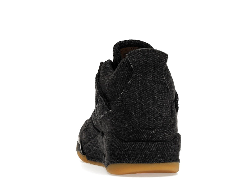 Jordan 4 Retro Levi's Black (GS) (Levi's Tag)