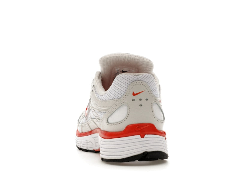 Nike P-6000 White Platinum Tint Black Picante Red (Women's)