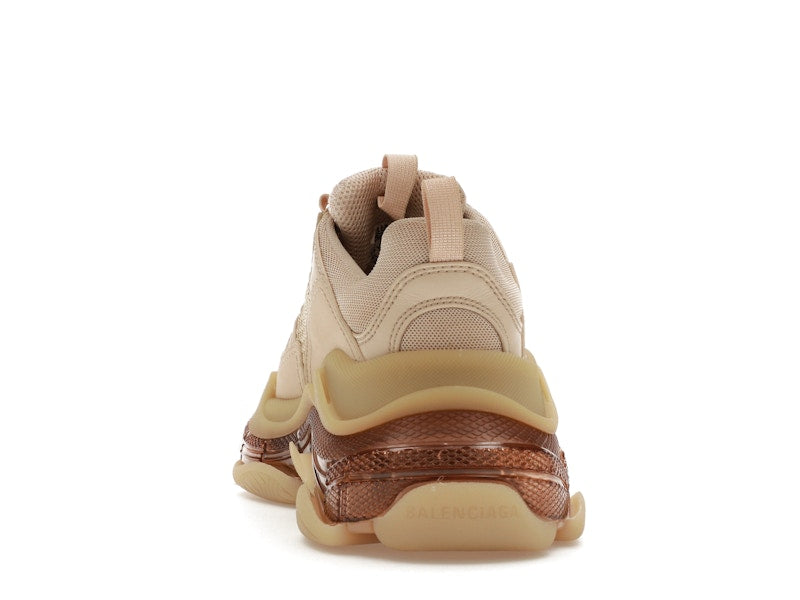 Balenciaga Triple S Clear Sole Beige (Women's)