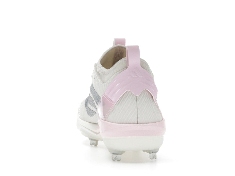 adidas Adizero Instinct+ 2.0 Chalk White Silver Metallic Clear Pink (Women's)