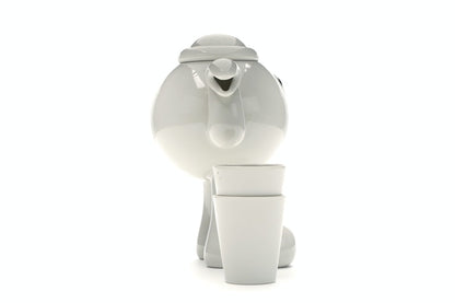 James Jarvis Glazed Porcelain Teapot White