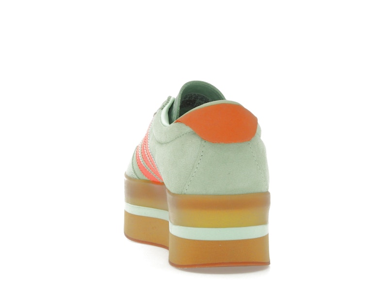 adidas Gazelle Stack Semi Green Spark Solar Orange Gum (Women's)