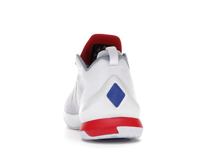 Jordan Cp3.Viii Ae White/Game Royal-Spirit Red-Cool Blue