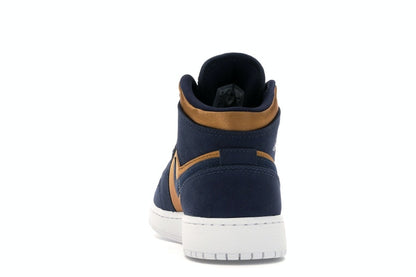 Jordan 1 Mid Obsidian Desert Ochre (GS)