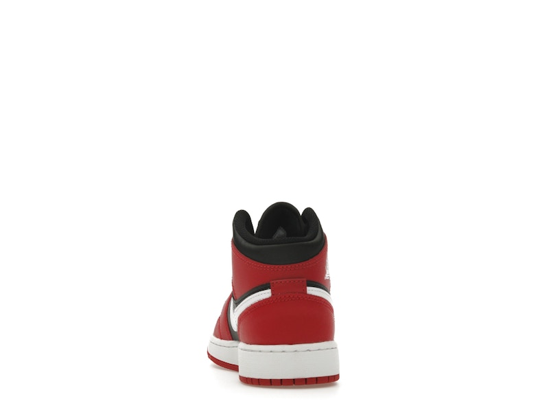 Jordan 1 Mid Gym Red Black White (GS)