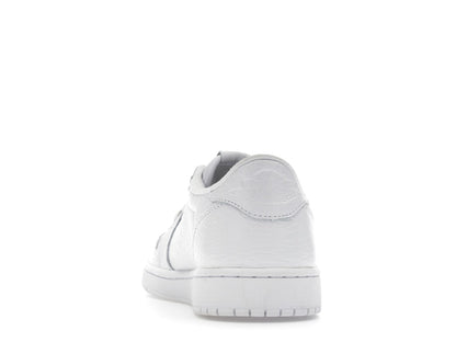 Jordan 1 Retro Low Swooshless Triple White (2025)