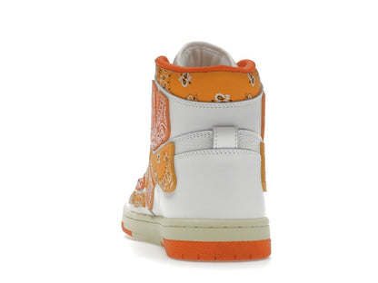 AMIRI Skel Top Hi Bandana White Orange