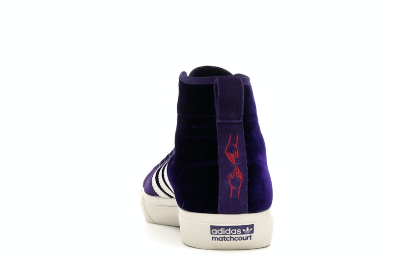 adidas Matchcourt High RX Na-Kel Smith Purple Velvet