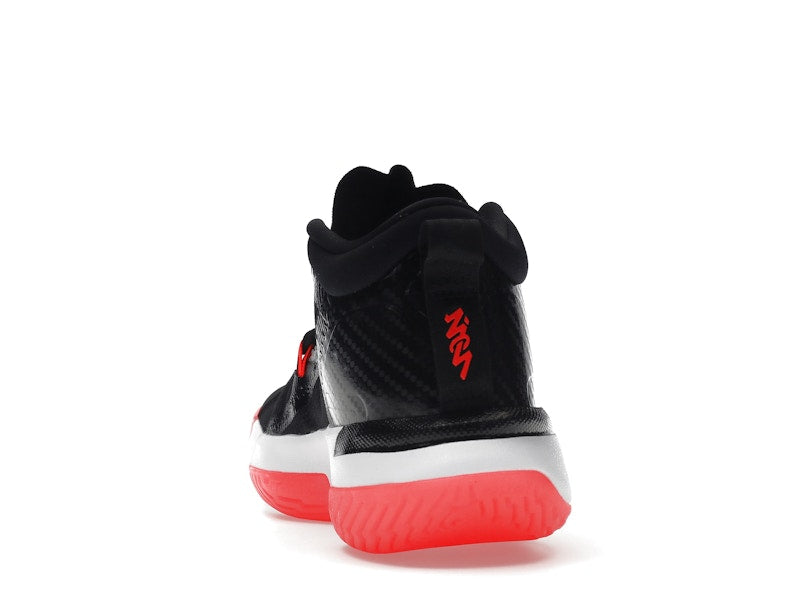 Jordan Zion 1 Black White Bright Crimson