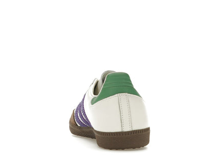 adidas Samba OG Off White Core Purple Green Brown (Women's)