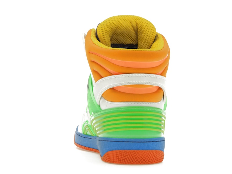 Gucci Basket White Demetra Green Purple Orange Blue