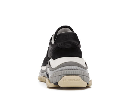 Balenciaga Triple S Black Burgundy