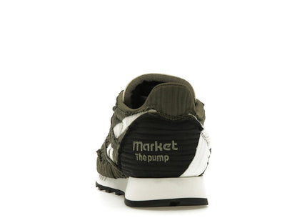 Reebok Classic Leather Pump Market Army Green