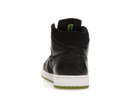 Jordan 1 Phat Black Action Green