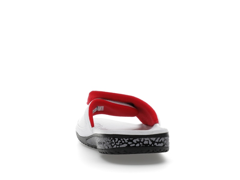 Jordan Hydro III Retro White University Red Cement