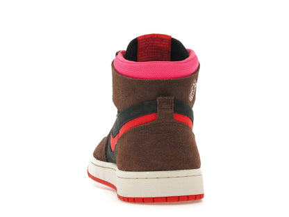 Jordan 1 High Zoom Air CMFT 2 Cacao Wow Picante Red (Women's)