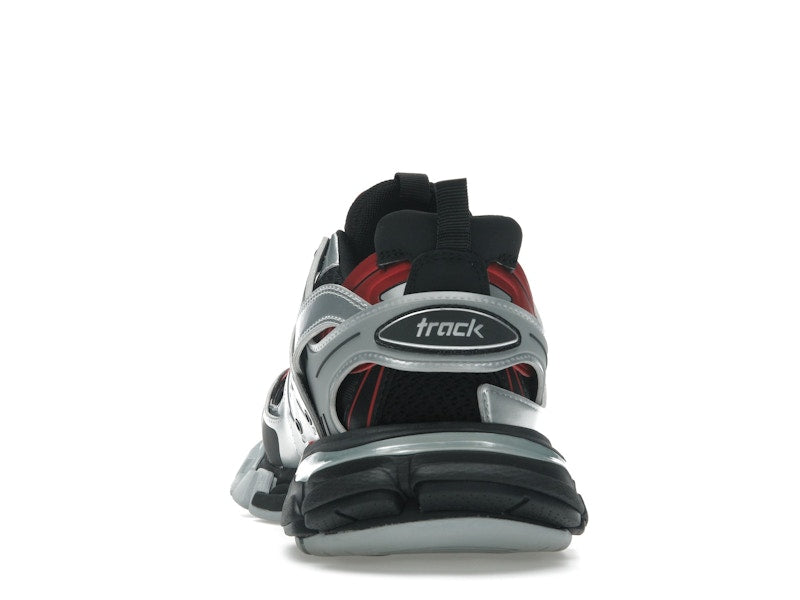 Balenciaga Track Black Red White Silver