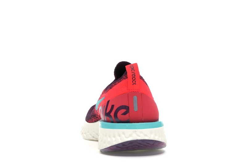 Nike Epic React Flyknit Bordeaux Hyper Jade (Women's)