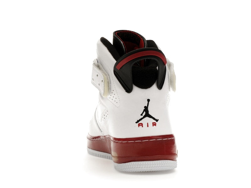 Jordan Fusion 6 Varsity White Red