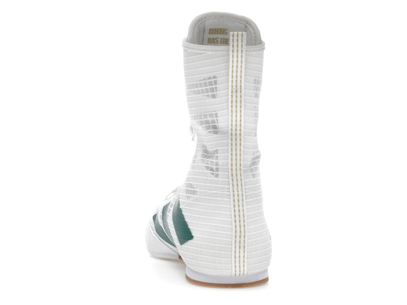 adidas Box Hog 4 Cloud White Collegiate Green Core Black