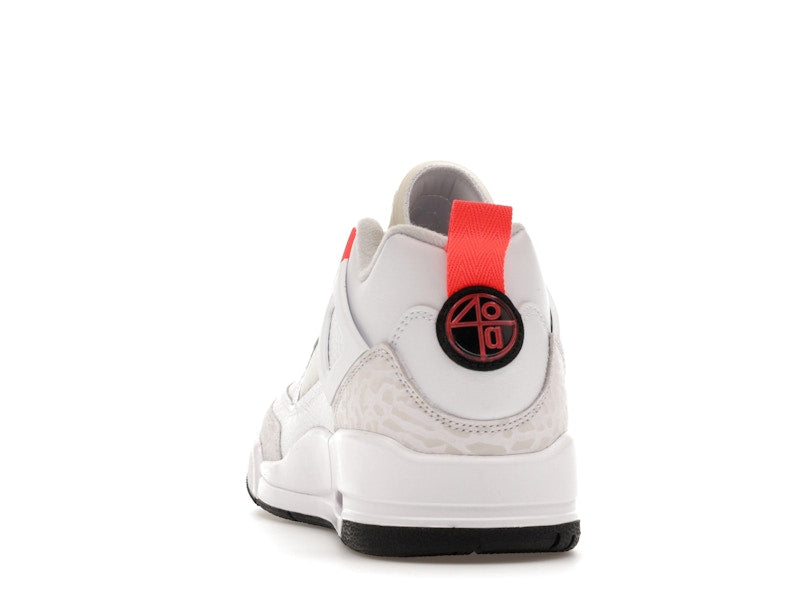 Jordan Spizike Low White Bright Crimson