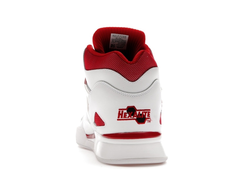 Reebok Pump Omni Zone II White Vector Red