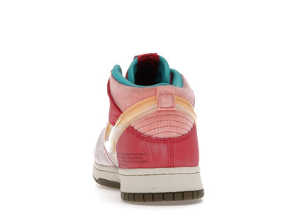 Nike Dunk Mid Social Status Free Lunch Strawberry Milk
