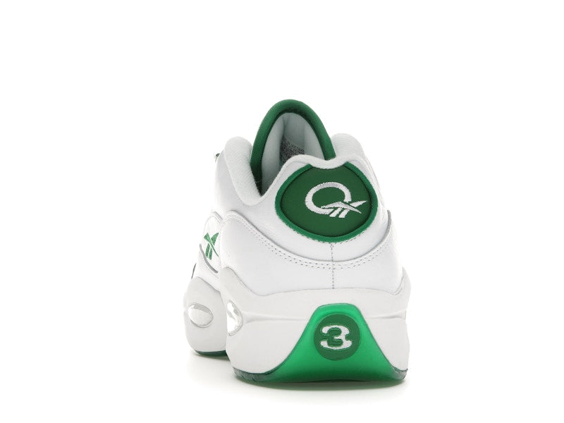 Reebok Question Low Green Toe