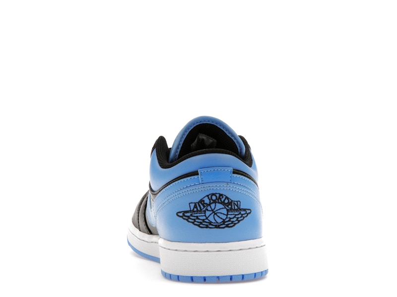 Jordan 1 Low Black University Blue