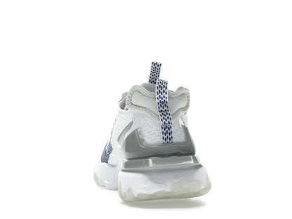 Nike React Vision White Double Blue Swoosh