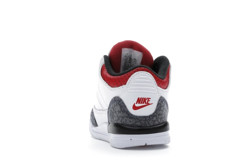 Jordan 3 Retro SE Fire Red Denim (PS)