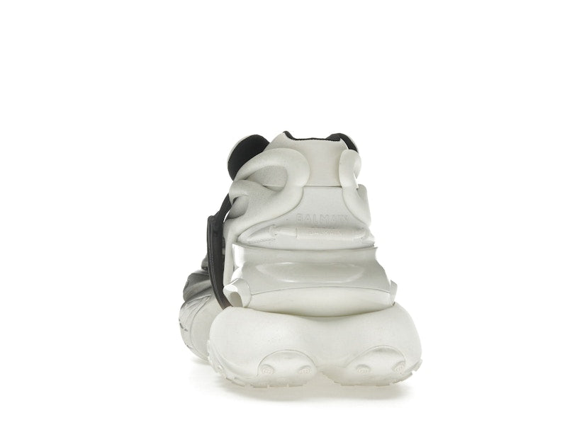 Balmain Unicorn Low-Top White Black Gradiant