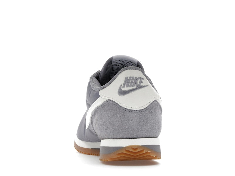 Nike Cortez Textile Cement Grey Gum Light Brown Safety Orange Sail (Women's)
