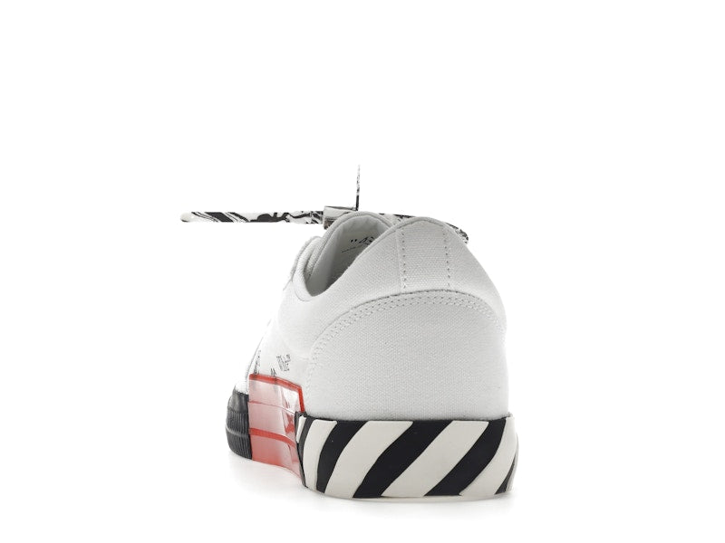 OFF-WHITE Vulcanized Low Canvas White Black