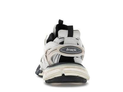 Balenciaga Track Worn Out In White Black
