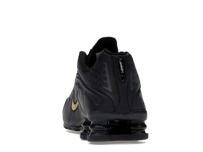 Nike Shox R4 Black Metallic Gold (GS)