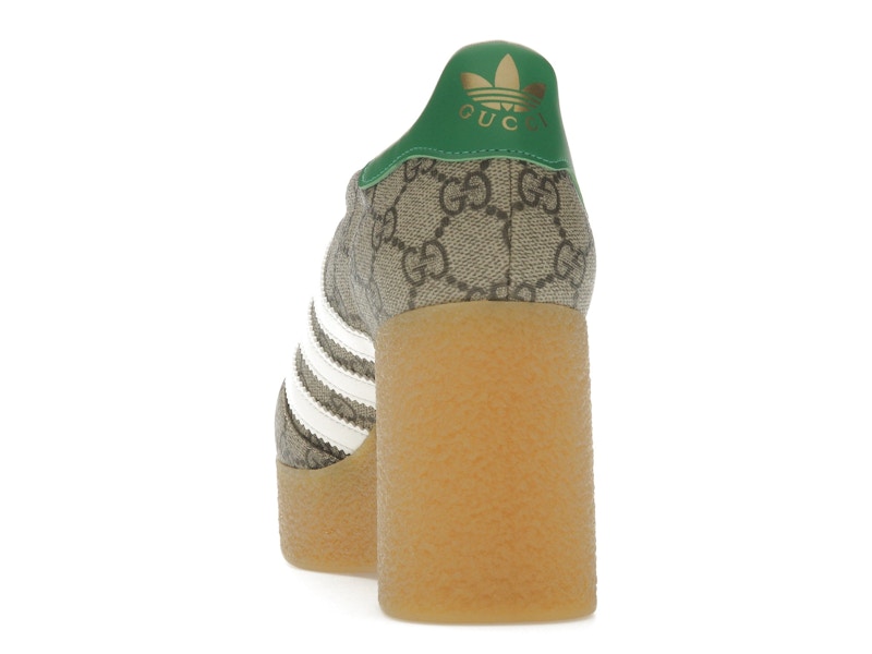 adidas x Gucci Gazelle Wedge Beige GG Monogram (Women's)