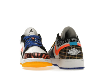 Jordan 1 Low MMD Multi-Color Grid (GS)