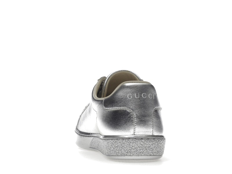 Gucci Ace Metallic Silver (Women's)
