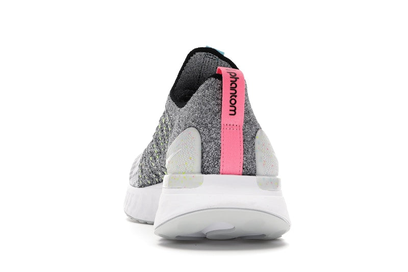 Nike React Phantom Run Flyknit 2 Flash Crimson Baltic Blue
