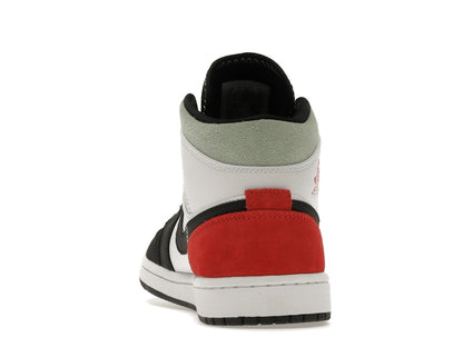 Jordan 1 Mid SE Red Black Toe
