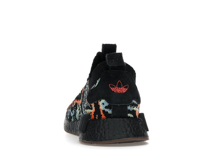 adidas NMD R1 Primeknit Black Multicolor