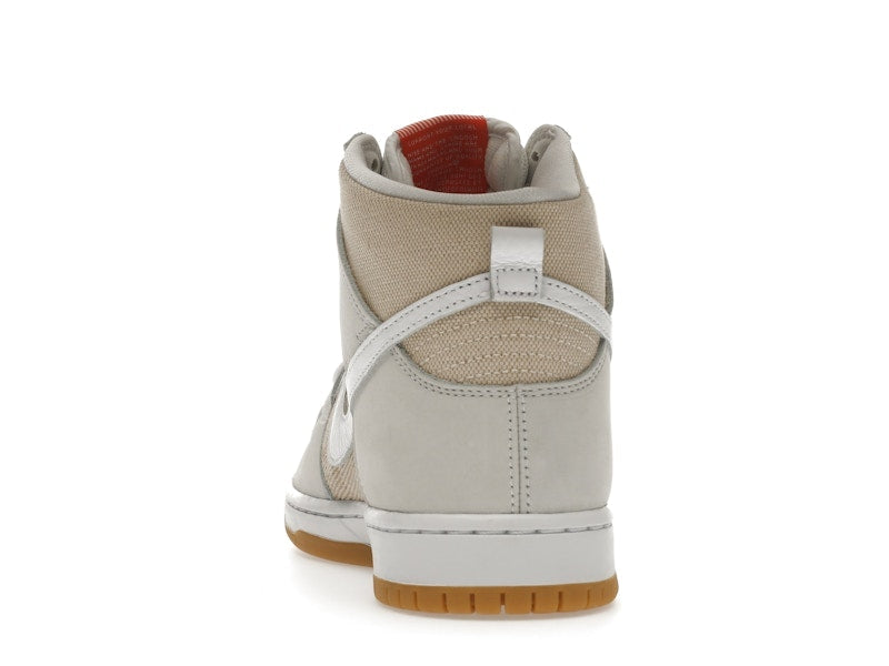 Nike SB Dunk High Pro ISO Orange Label Unbleached Natural