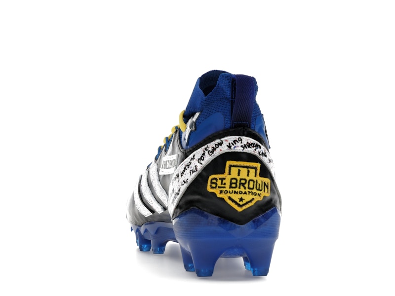 Amon-Ra St. Brown "My Cause My Cleats" Game-Worn, Signed Cleats & Jersey Bundle (Size 12)