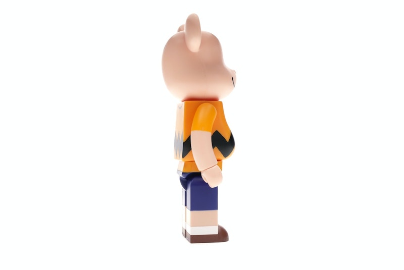 Bearbrick Charlie Brown 400% Yellow