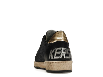 Golden Goose Ball-Star Low Black Fluorescent green