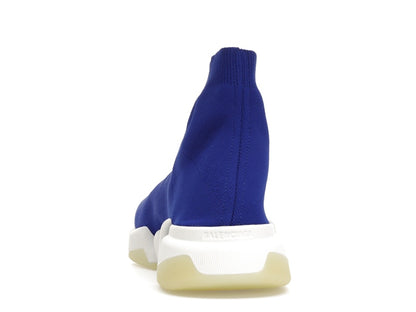 Balenciaga Speed 2.0 Recycled Knit Blue Glow