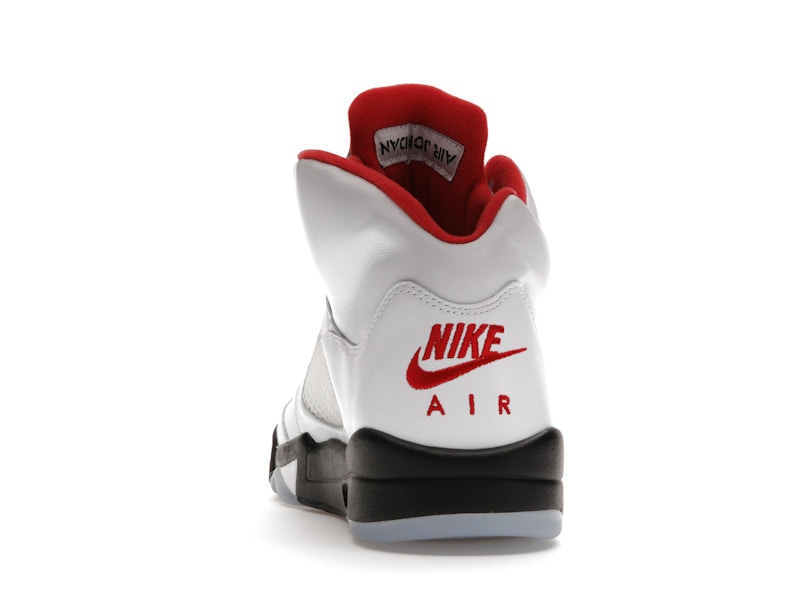 Jordan 5 Retro Fire Red Silver Tongue (2020)