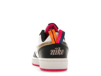 Nike Court Borough Low 2 Off Noir Pink Prime (GS)