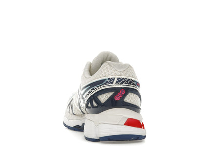 ASICS Gel-Kayano 20 Cream Blue Red